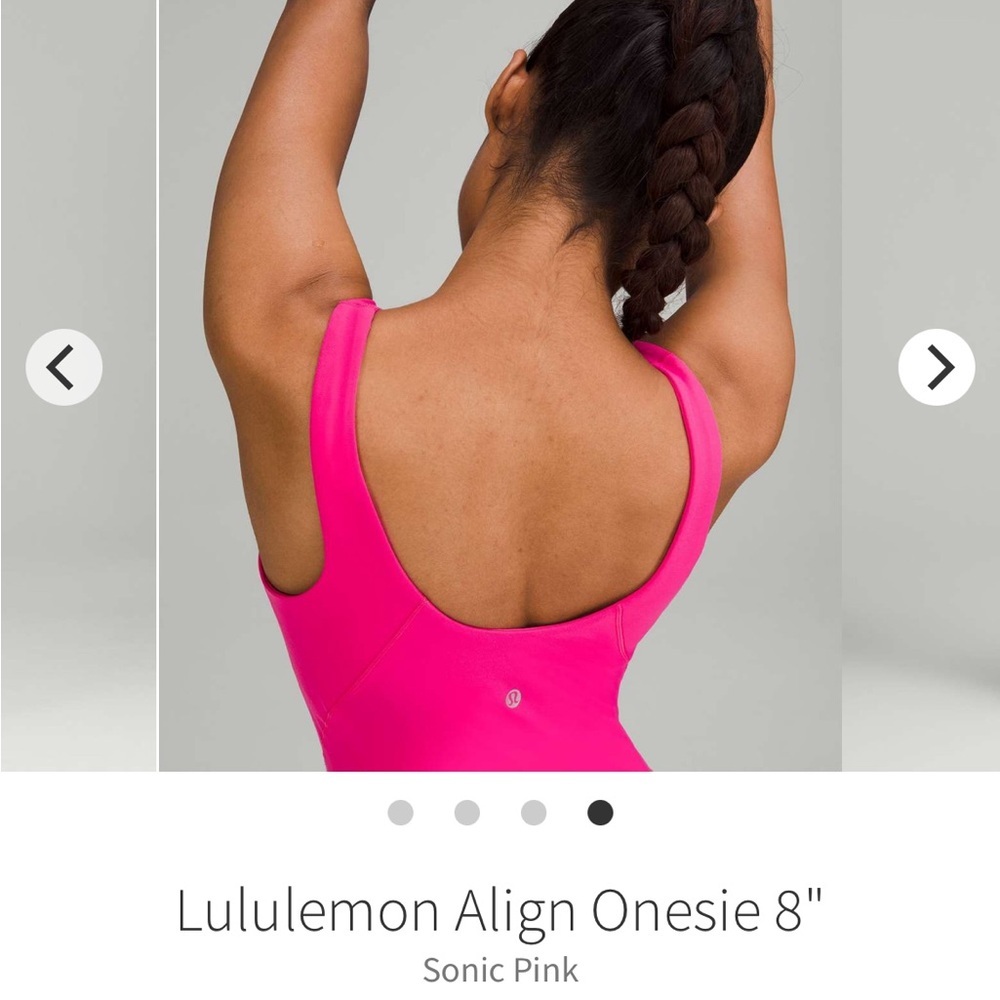 Lululemon Align Onesie 8"
Sonic Pink size 6 - Picture 4 of 15